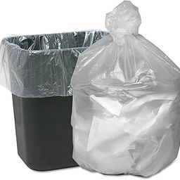 Good 'n Tuff GNT2433 High Density Waste Can Liners, 16gal, 6mic, 24 x 31, Natural, 1000/Carton-image-49