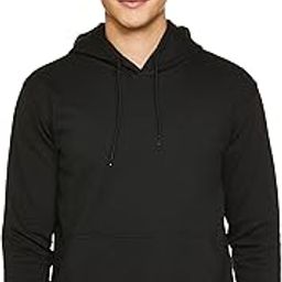 Men's Cotton Fleece Hooded Sweatshirt | Gym Workout | Running Travel Trekking Hoodie Jacket with Kangaroo Pocket-image-58