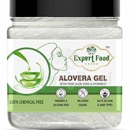 100% Organic Aloe Vera Gel For Face, With Natural Aloe Vera & Vitamin E For Skin And Hair (400 G)-image-49