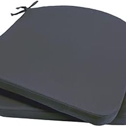 UJEAVETTE Bench Chair Cushion with Strap Floor Pillow Sitting for Kitchen Bedroom Sofa Gray-image-90