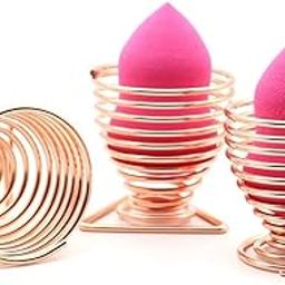 Cosluxe Makeup Sponge Holder, 2 Pcs, 2Pcs Beauty blender sponge, Double-Sided Breathable Silicone Beauty Blender Holder for Travel or Daily,Shatterproof Make-up Travel Case Quick Drying Easy to Carry,-51