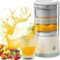 Rechargeable Citrus Juicer | Portable Orange Mosambi Squeezer | USB Charging Electric Fruit Juicer | Wireless Blender for Travel, Home & Kitchen Use-picture-28