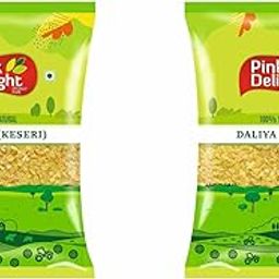 Pink Delight Roasted Kesari Daliya | Broken Wheat | Crushed Wheat Healthy and Nutritious Breakfast | 2kg-image-75