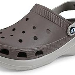 Men's Double Color Comfy Casual Sports Clogs/Sandals with Adjustable Back Strap for Adult| Comfortable & Lightweight| Stylish & Anti-Skid|Waterproof Daily Use Mules Gents/Boys D-551-picture-1