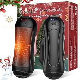 FANDLISS Hand Warmers Rechargeable 2 Pack,6000mAh Portable Electric Hand Warmer USB Pocket Heater 20+Hrs Safe Heat,Heat Therapy for Raynauds, Hunting,Golf,Camping,Women Mens Ideal Present,Black-image-49