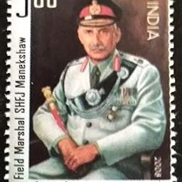 India 2008 Field Marshall Sam Jamshedji Manekshaw Military Stamp Stampbazar - Multicolor-image-17