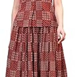 Women's Blue Tie and Dye Shibori Pure Cotton Top and Pants Co-ord Set-image-4