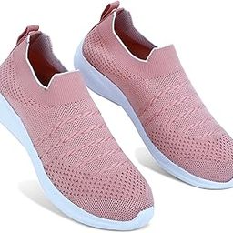 Women's Lightweight Sports Shoes Polyester Material Black Color Footwear (GN-204)-image-81