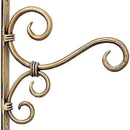 Wall Hanging Plant Hook for Planters, Lanterns, Bird Feeders, Wind Chimes, Hanging Baskets, and Ornaments for Indoor and Outdoor Balcony Décor (Golden S)-image-57