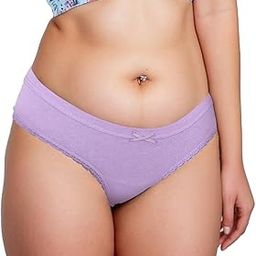 Women's High Coverage Mid Waist Hipster Panties | Super Combed Cotton | StayFresh Treatment | Breathable & Comfortable Underwear-image-62