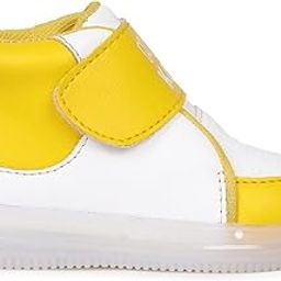 Baby Yellow and White Color Pair of Boots-image-53