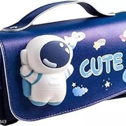 NSTECH Pencil Case Compass Durable Storage Multiple Pencils Pouch Box School for Students Stationery Pen Case Grils and Boys-image-17