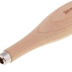 Bnf® 2x1 Piece Wooden Handle Leather Stitcher Sewing Awl for Leather Crafts 3mm|Crafts | Leathercrafts | Leathercraft Tools | Other Leather Tools-image-35