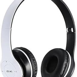 Wireless Bluetooth Headphones, Foldable Over-Ear Design (White)-picture-31