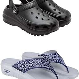 Extra Soft Classic Casual wear with Flexibility Technology Wedges Combo for Women's/Girl's(6130-1887)()-image-91