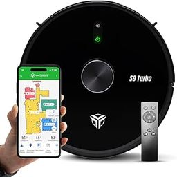 MecTURING S9 Turbo Robotic Floor Vacuum Cleaner | Dry & Wet Cleaning | High 8500 Pa Suction – 10 Yr Warranty | 300 Minutes Cleaning | App, Remote & Voice Control | Suitable for Upto 4000 sq ft Area-11