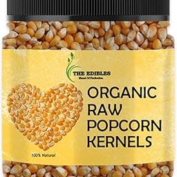 THE EDIBLES Popcorn Kernel Seeds 250 gm | Popcorn Seeds | Makki Dana| Extra Soft Popcorn Makka Popcorn| Unpopped Corn [Jar Pack]-image-46