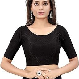 Round Neck Cotton Lycra||Stretchable Blouse for Women ||Readymade Blouse for Women ||Blouse Readymade ||Stretchable Blouse Readymade-image-51