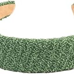 F DREAM 1pc Women's Green-Colored Sparkly Wide Headband, Fashion Hair Accessories, Autumn& Winter-picture-15