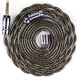 NICEHCK GodDNA Earphone Repair Cable Upgrade Cable 0.78 mm 2Pin 4.4 mm Copper Silver Alloy + Silver Plated Alloy Copper + Silver Plated 7N High Conductive Copper Mix, Dual Shielded Construction,-image-37