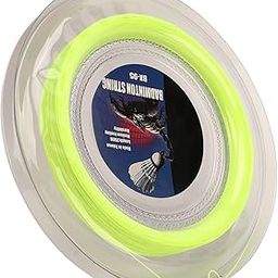 Replacement Racket Strings, Durable Resin Fiber 656 Feet Wear-Resistant Badminton Racket String for Repair (Fluorescent Green)-image-16