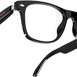 QJF Smart Glasses, Anti Blue Light Bluetooth Glasses for Men and Women, Clear Audio Sound, Touch, Voice Assistant, Open Speaker for iPhone, Android, Calling, Music Work-picture-0