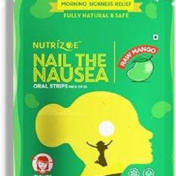 Nutrizoe Nail the Nausea Oral Strips - Raw Mango Flavour, with Gingerols | 10 Oral Strips-image-14