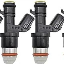 MERISHOPP 4 Pieces 16450-R40-A01 Premium Fuel Injectors for Hon Acur-A ILX 2.4L-image-68