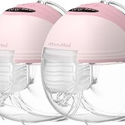 MomMed S21 Wearable Breast Pump - Smart Display, Leak-Proof Design, Hands-Free Double Portable Electric Breast Pump with 3 Modes &12 Levels - 24mm Shield & 6 Pairs of Flange Inserts (17mm, 19mm, 21mm)-image-93