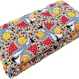 PURE COTTON PRINTED KURTI FABRIC KURTI_MADHUBANI.FISH-picture-31