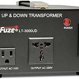 LiteFuze 3000 Watt Voltage Converter Transformer Step Up/Down - 110v to 220v / 220v to 110v Power Converter - Fully USA Grounded Cord - Universal Outlet Socket, CE Certified-picture-13