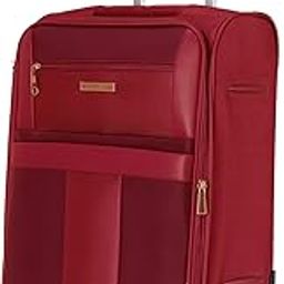 Toledo Expander Soft-Sided Polyester Cabin Luggage Red 20 inch |55cm Trolley Bag-image-42