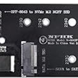 xiwai SFF-8643 to U2 Kit NGFF M-Key to HD Mini SAS NVME PCIe SSD SATA Adapter for Motherboard-image-54