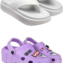 Extra Soft Classic Casual wear with Flexibility Technology Wedges Combo for Women's/Girl's(6108-2012)()-image-31