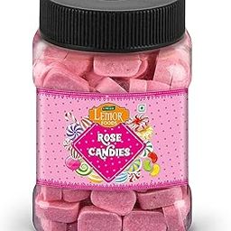 Lemor Fruit Candy Sugar Candy Flavored Khatti Mithi Goli Sugar Boiled Candy for Kids and adults (165 gms) Mint Candy For Kids And Adults (Rose Mint)…-image-1