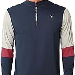 TECHNOSPORT Men's Slim Fit Active T-Shirt - (P648_PRNT) Pack of 1-image-46
