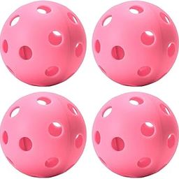 Enakshi® Indoor Pickleball Balls 26 Holes Hard 74mm for Tournament Play Indoor Courts 4pcs|Sporting Goods | Tennis & Racquet Sports | Tennis | Balls-image-52