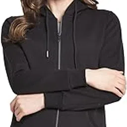 monte carlo Womens Cotton Blend Solid Hood Sweatshirt-picture-31