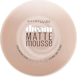 Maybelline New York Dream Matte Mousse Light Coverage Liquid Foundation For Combination Skin, Classic Ivory, 18G, Pack Of 1-50
