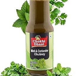 Chokhi Dhani Mint and Coriander Chutney - 210g | Dhaniya Pudina Chutney | Tangy Mint Coriander Green Chutney for Samosa, Chaats, Snacks, Sandwich & Appetizers-image-18