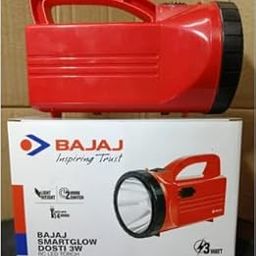 Patel Enterprise Bajaj Dosti 3-Watt LED Torch (Red) Pack of 1-44
