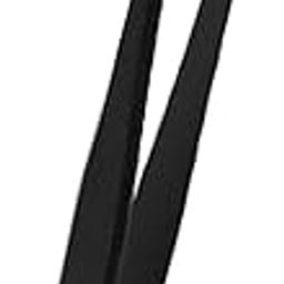 LOSA Straight Nail Tweezers Rhinestones with Pressing Head Nails Tools Black-image-14