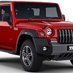 Mahindra Thar Die-Cast Metal Toy for Kids | Pull Back Action Miniature Scaled Model Car | Openable Doors (Red)-image-22