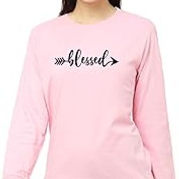 Women's Cotton Round Neck Full Sleeves (W-SS-BLESEDD)-picture-40