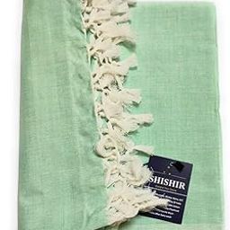 SHISHIR Bhagalpuri Handloom Organic 100% Pure Dull Chadar/Quilt/Duvet for Summer/Mild Winter/Rainy Season Light Green Chadar Pack of 2 (Size 228X134Cm)-image-73