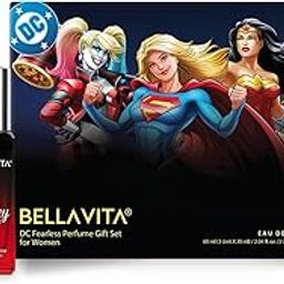 BELLAVITA DC Fearless 4x20ml | Perfume Gift Set for Woman | Gifts for Women | Rose, Jasmine and Patchouli | Floral, Fruity & Sweet Premium Fragrance Scent-image-44
