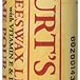 Burt's Bees Beeswax Lip Balm Tube.15-Ounce Tubes (Pack of 4)-12