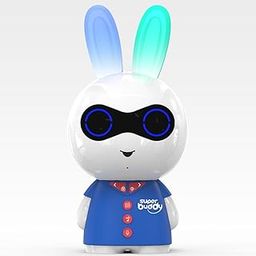 SuperBuddy Rabbito Kids Speaker- 900+ Stories, Rhymes, Audiobooks- Electronic Educational and Learning Toy with Voice Recording, Bluetooth and USB, Gift for Kids Boys and Girls Age 3+ (Blue)-27