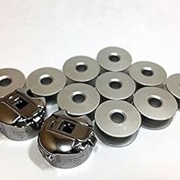 2Bobbin Case with10 Aluminium Bobbins Compatible with Juki Sewing Machines – Durable Replacement Set-image-80