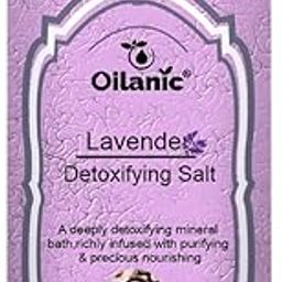 Oilanic Detoxifying Lavender Bath Salt Crystal And Bath | For Muscle Relief, Relieves Aches & Pain | Soothing & Relaxation | Pedicure & Manicure Salt (200g) Pack of 1-image-34